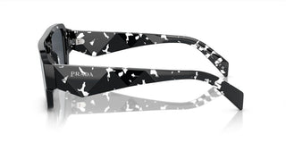 Prada PR A05S men Black Geometric Sunglasses