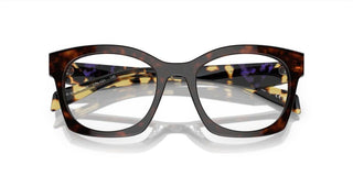 Prada PR A05V women Havana Butterfly Eyeglasses