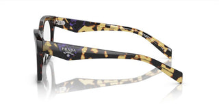 Prada PR A05V women Havana Butterfly Eyeglasses
