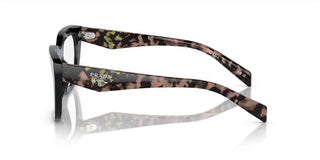Prada PR A06V women Black Geometric Eyeglasses
