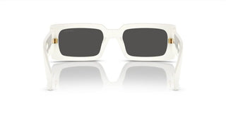 Prada PR A07S women White Geometric Sunglasses