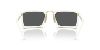 Prada PR A11S men White Geometric Sunglasses