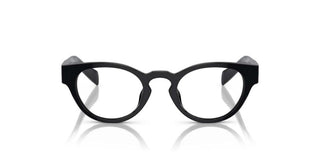 Prada PR A11VD women Black Round Eyeglasses