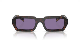 Prada PR A12S women Havana Geometric Sunglasses