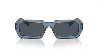 Prada PR A12S women Blue Geometric Sunglasses