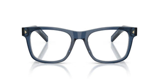 Prada Pr A13v Men Blue Squared Eyeglasses