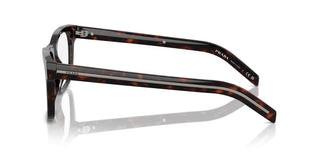 Prada Pr A13v Men Havana Squared Eyeglasses