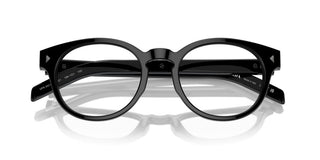 Prada Pr A14v Men Black Round Eyeglasses