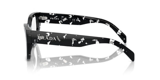 Prada Pr A16v Women Black Squared Eyeglasses