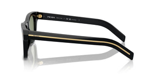 Prada Pr A17s Men Black Squared Sunglasses