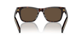 Prada Pr A17s Men Havana Squared Sunglasses