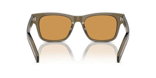 Prada Pr A17s Men Green Squared Sunglasses