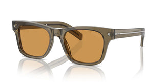 Prada Pr A17s Men Green Squared Sunglasses