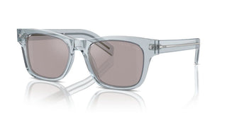Prada Pr A17s Men Transparent Squared Sunglasses