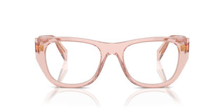Prada PR A18V women Pink Geometric Eyeglasses