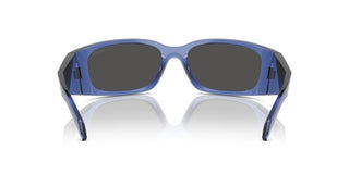 Prada Pr A19s Men Violet Squared Sunglasses