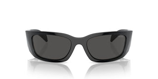 Prada Pr A19s Men Black Squared Sunglasses