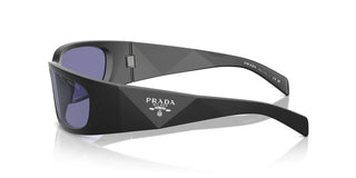 Prada Pr A19s Men Black Squared Sunglasses
