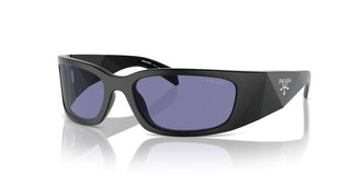 Prada Pr A19s Men Black Squared Sunglasses