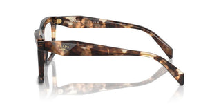 Prada Pr A19v Women Havana Squared Eyeglasses