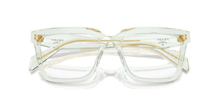 Prada Pr A19v Women Transparent Squared Eyeglasses