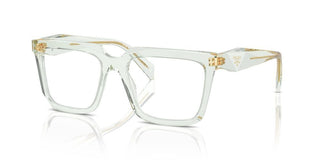 Prada Pr A19v Women Transparent Squared Eyeglasses