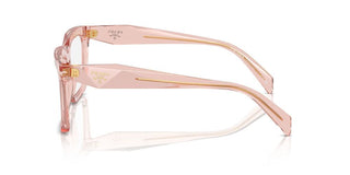 Prada Pr A19v Women Transparent Squared Eyeglasses
