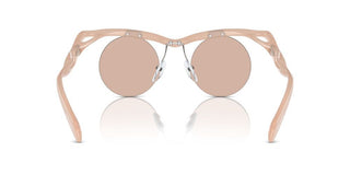 Prada Pr A24s Women Pink Round Sunglasses