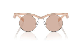 Prada Pr A24s Women Pink Round Sunglasses