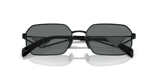 Prada PR A51S women Black Geometric Sunglasses