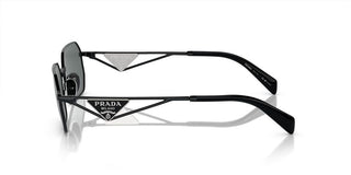 Prada PR A51S women Black Geometric Sunglasses