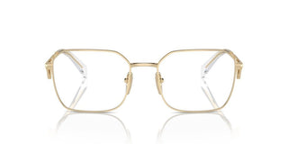 Prada PR A51V women Gold Geometric Eyeglasses