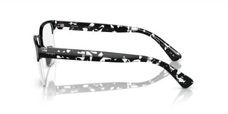 Prada PR A52V men Black Geometric Eyeglasses