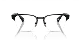 Prada PR A52V men Black Geometric Eyeglasses