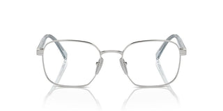 Prada PR A55V men Silver Round Eyeglasses