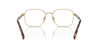 Prada Pr A55v Men Gold Round Eyeglasses
