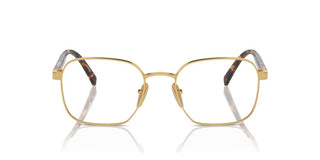 Prada Pr A55v Men Gold Round Eyeglasses