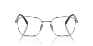 Prada PR A55V men Ruthenium Round Eyeglasses