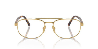 Prada Pr A56v Men Gold Round Eyeglasses