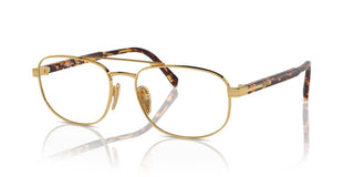 Prada Pr A56v Men Gold Round Eyeglasses