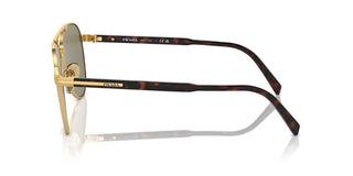 Prada Pr A58s Men Gold Pilot Sunglasses