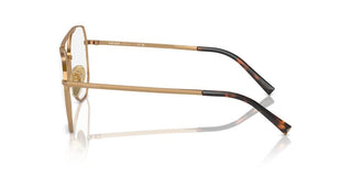 Prada Pr A58v Women Gold Pilot Eyeglasses