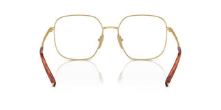 Prada Pr A59v Women Gold Geometric Eyeglasses