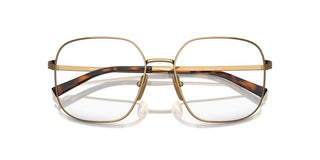 Prada Pr A59v Women Brown Geometric Eyeglasses