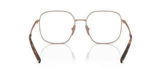 Prada Pr A59v Women Rose Gold Geometric Eyeglasses