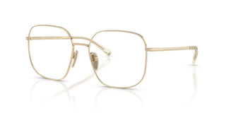Prada Pr A59v Women Gold Geometric Eyeglasses