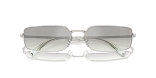 Prada Pr A60s Women Silver Squared Sunglasses