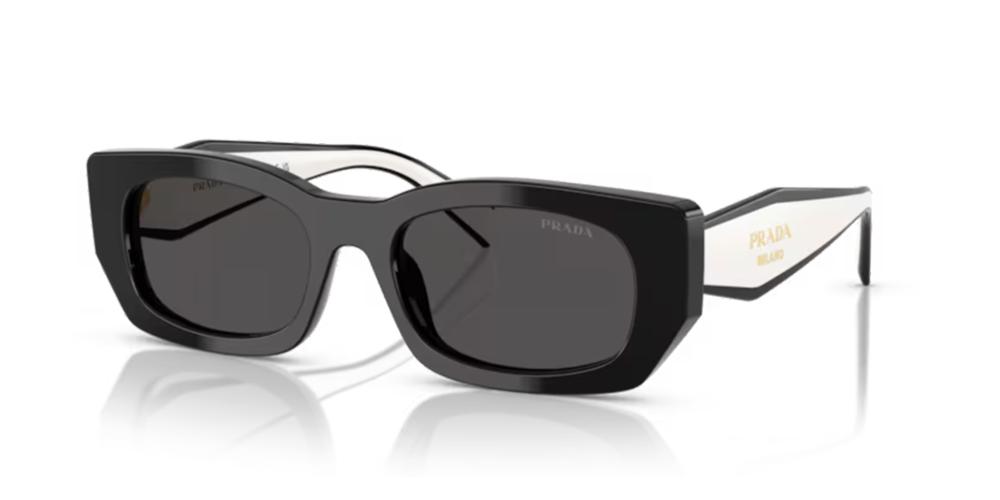 【関税&送料込み】Prada Pr B55S Sunglasses Prada PR B05S women Black Squared Sunglasses – Otticanet USA