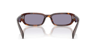 Prada Pr B06s Women Brown Rectangle Sunglasses