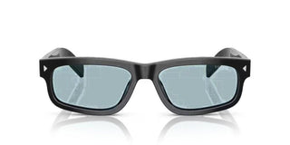 Prada PR B11S men Black Rectangle Sunglasses
